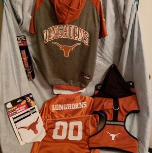 UT Tx Longhorns DOG Aparral SET *NEW*